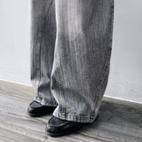 Cocoon Brushed Denim Pants