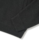 Bouclé Jersey Hoodie Charcoal