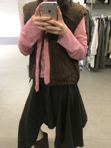 [MD Pick] ハンネウールニットベスト (3color)