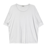 [MADE] シルケットUネックショートスリーブT(2 color)