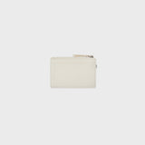 Leather 2 Pocket Flat Bag Set (White)