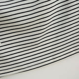 Noel Asym Stripe Ribbon Top