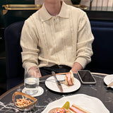 LMNローダーケーンブルツーボタンカラーニットウェア(8 colors)