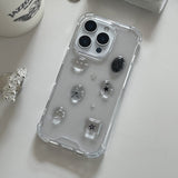 [made]ブラックトゥインクルver.レジンスマホケース