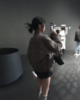 ダンブルスエードジャンパー