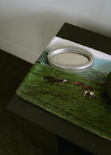 JEJU desk rug - mountain horse