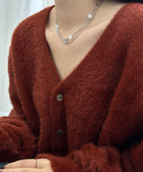 snow ball necklace