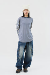 (W) Puppy Double Longsleeve (2color)