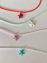 スターフィッシュ ビーズ ネックレス(4 colors)