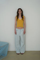 Ice wide denim