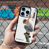 ヒップ ピクセル スケートボード エポキシ バンパー iPhone ケース