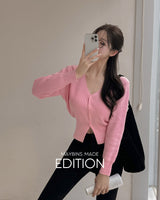 【MADE】V-neck cardigan