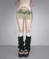 camo folding shorts