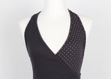 DOT HALTER SLEEVELESS