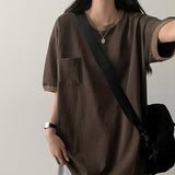 Lummet Color Scheme Pocket Boxy Fit Short Sleeve Tee
