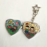 ハートミラーキーチェーン