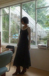 SHINE FLORAL SLIM FIT DRESS