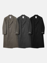  [Premium] Metin Hidden Maxi Wool Coat