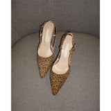 Leopard Heels