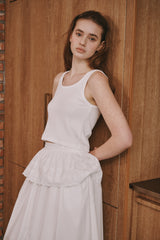 Round sleeveless (Grey)