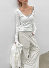 [MADE] Reniv Folding Wide Two-Way Pants