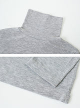 ベーシックスリムフィットタートルネックTシャツ (5color)