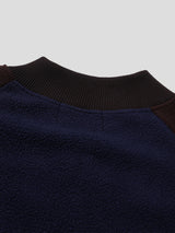 Raglan fleece zip-up 2color