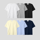 LMN ターパーリベッドポケットクロップショートスリーブT (6 colors)