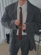 ASCLO Leather One Touch Tie (2color)