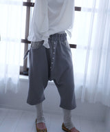 Cat Ear Pocket Pants (Light Gray)