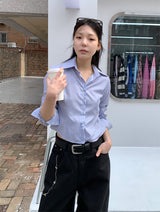 MULTI STRIPE SEMI SHIRT (2C)