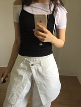Mono Tie-Up Sleeveless (4color)