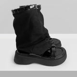 Dine Leg Warmer Sandals