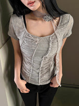 Muse Scarf Top