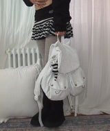 Devil Puff Backpack _ Soft Melange