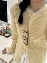 [MADE] Poet V-neck Round Cardigan