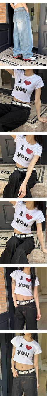 [S/S] キッチュラブハーフTシャツ