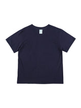クレヨンフルーツTシャツ (アップルネイビー)