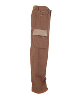 レイヤードカーゴパンツ (BROWN)