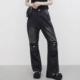 [NONCODE] Hayne French Burton Washing Pants (Knees Belt Set)