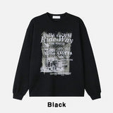 ライドプリントオーバー ニットTシャツ
