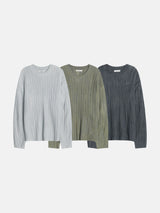 LC スモッググラデーションニットウェア (3 colors)