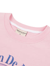 Women's Vintage キャッスルガーデン クロップド スウェットシャツ ピンク (FCF1TS205W)