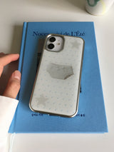 Panties Glass Silver Bumper Case