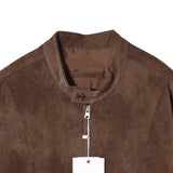 LMN Aaron Leather Oversized Fit China Jacket (2color)