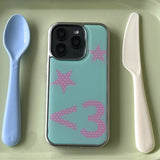 [Epoxy] Lov3(mint) silver bumper case