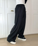 WIDE TR BANDING SLACKS PANTS
