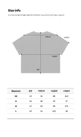(WOMAN) SIGNATURE LOGO SHORT T-SHIRT【DEEP BLACK】