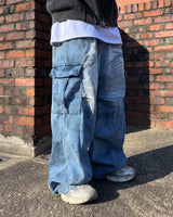 SLミリタリーカーゴデニムパンツ (2C)