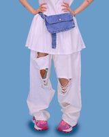 nicky damage pants (2color)